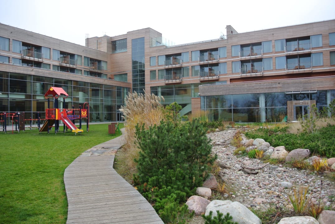 Weg zum Küstenabschnitt Sopot Marriott Resort & Spa