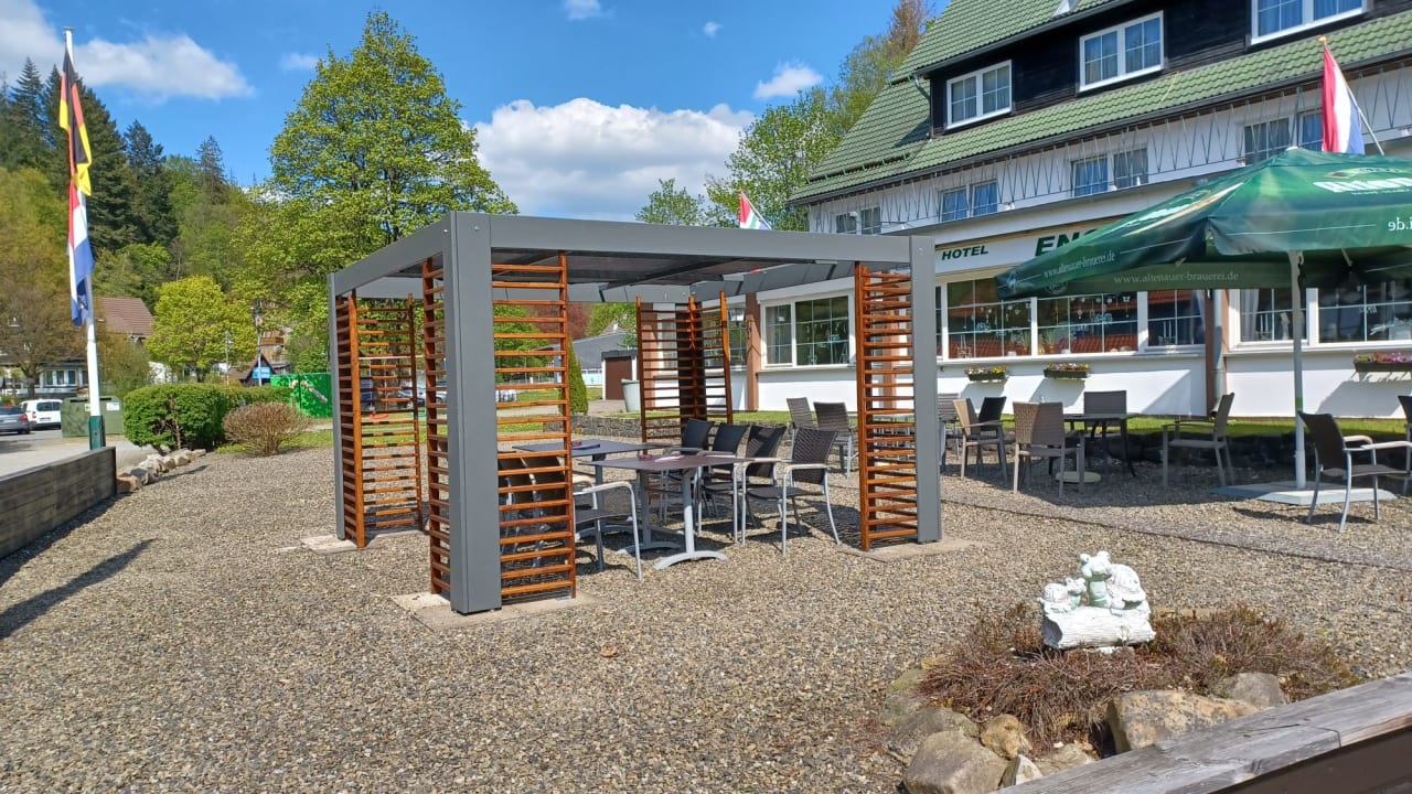 Gartenanlage Garni Hotel Engel