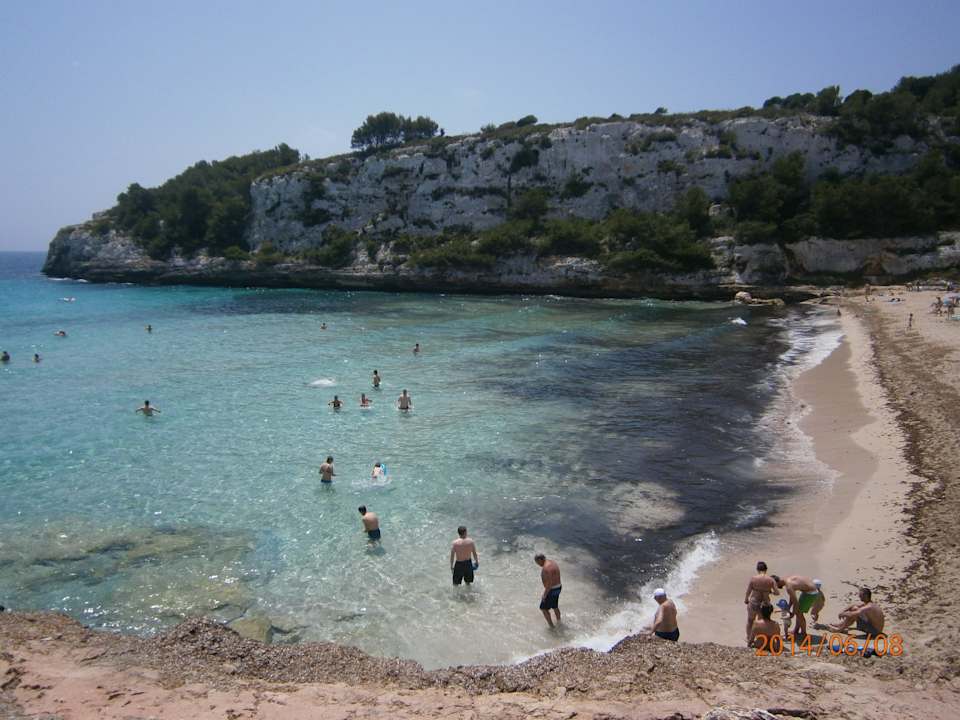 Vom Paseo auf die Bucht Flipflop Cala Romantica