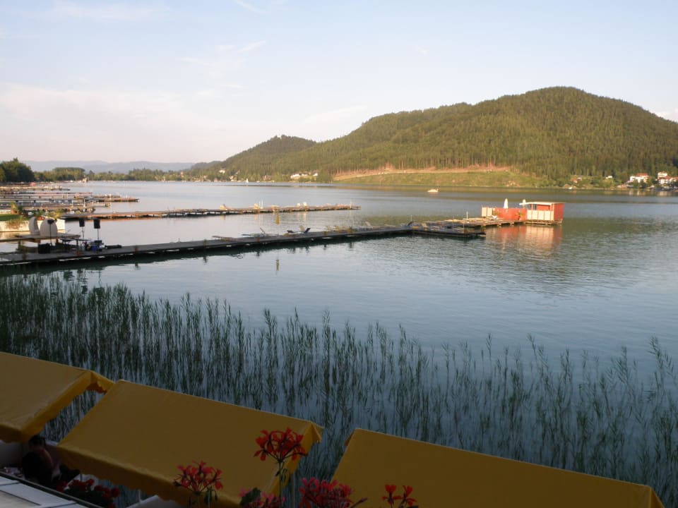 Blick vom Zimmer Hotel & Spa Sonne am Klopeiner See