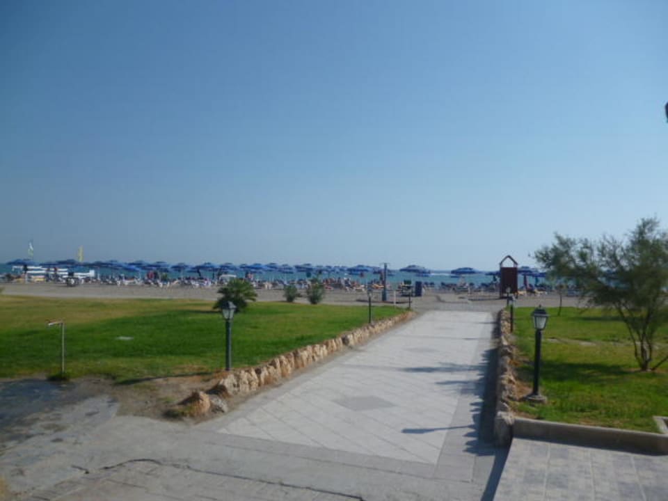 Weg zum Strand Lindos Princess Beach Resort & Spa