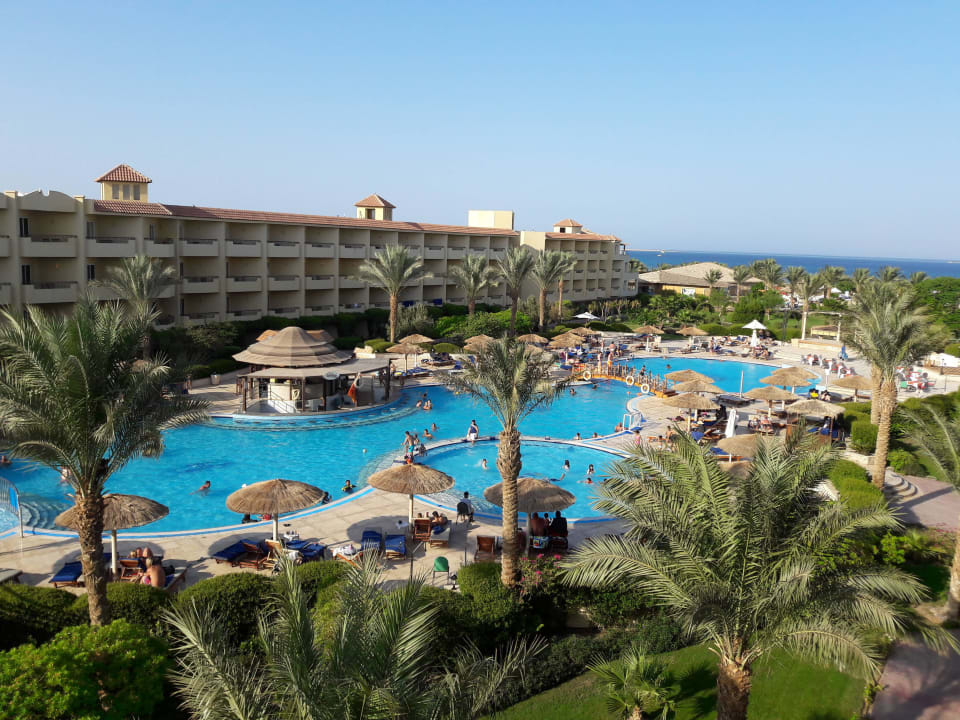 Blick von Zimmer 1325 Amwaj Beach Club Abu Soma Resort