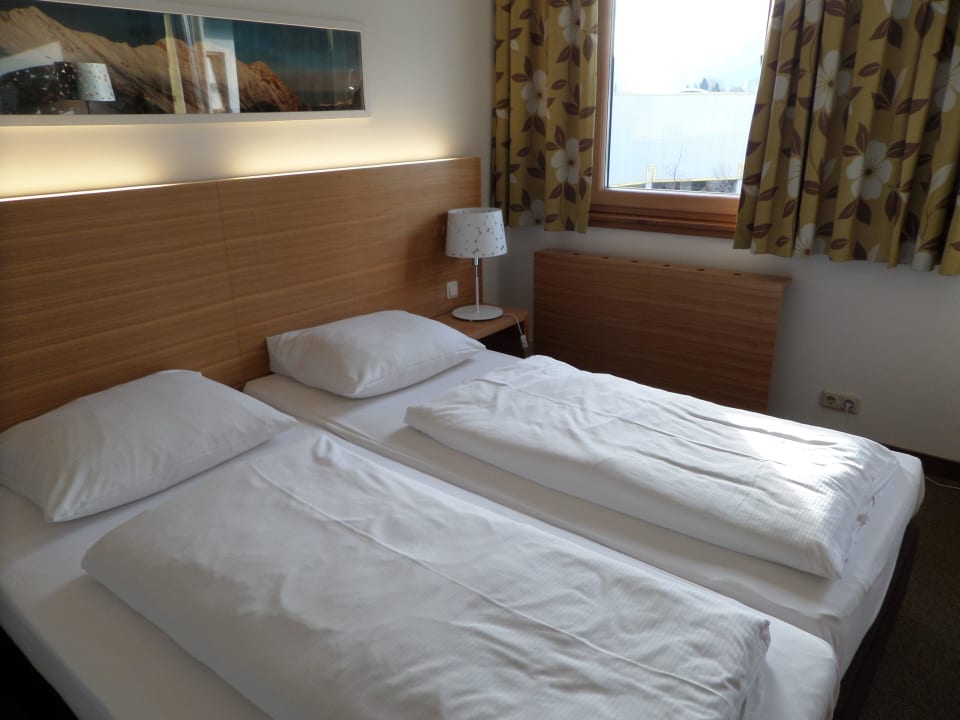Doppelbett Alphotel Innsbruck