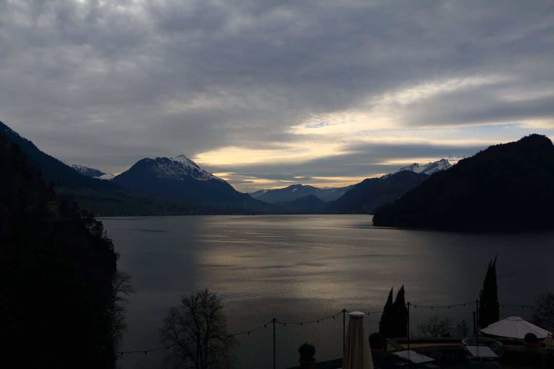 Blick auf den Vierwaldstättersee See- und Seminarhotel FloraAlpina