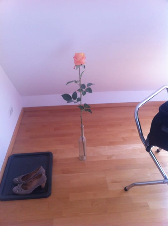 Nette Einrichtung mit Schuhablage Pensionsieben Das andere Hotel