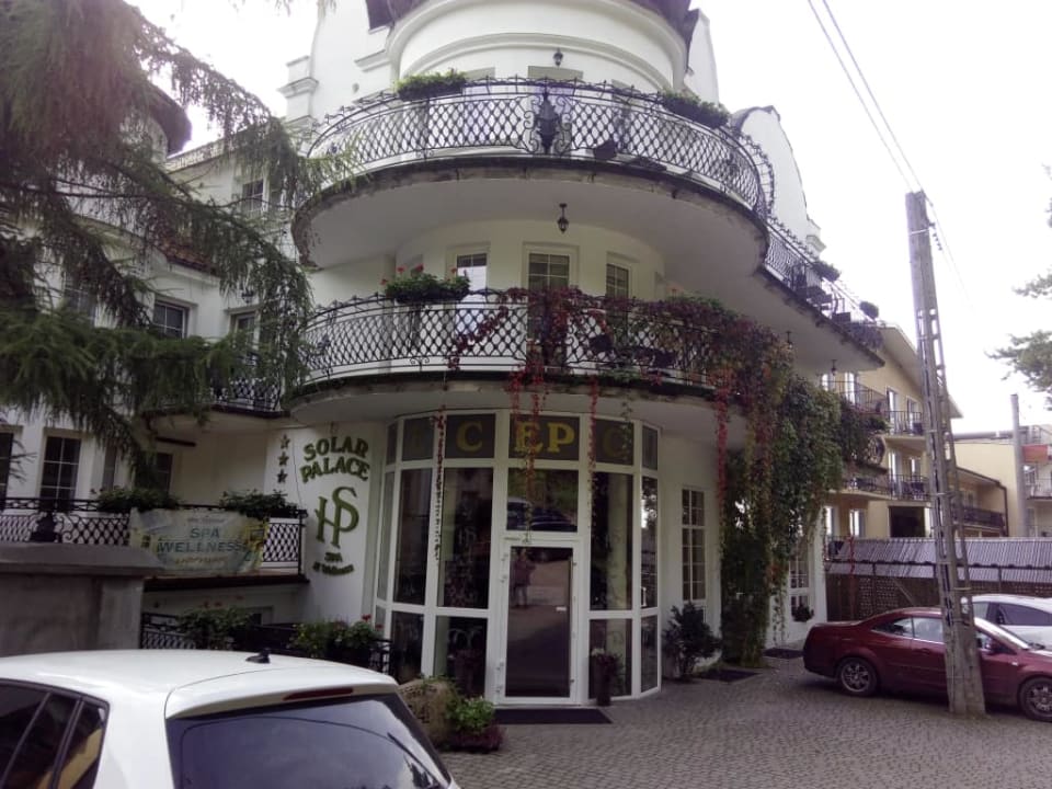 Wejście na recepcję Hotel Solar Palace Spa & Wellness