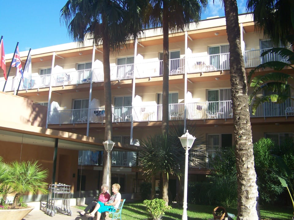 Hinterhaus des Hotels (ohne Meerblick) Valentin Reina Paguera