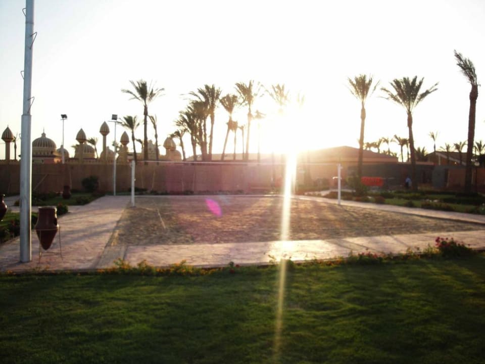 Beachvolleyballfeld Pickalbatros Alf Leila Wa Leila Resort - Neverland Hurghada
