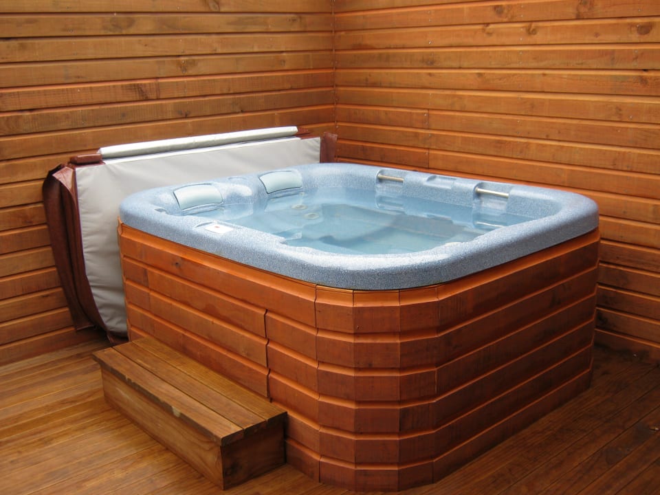 Jacuzzi hintere Terrasse Vilamendhoo Island Resort & Spa