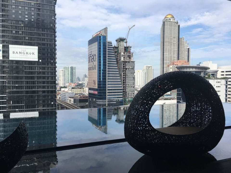 Infinity Pool im 14. Stock Eastin Grand Hotel Sathorn