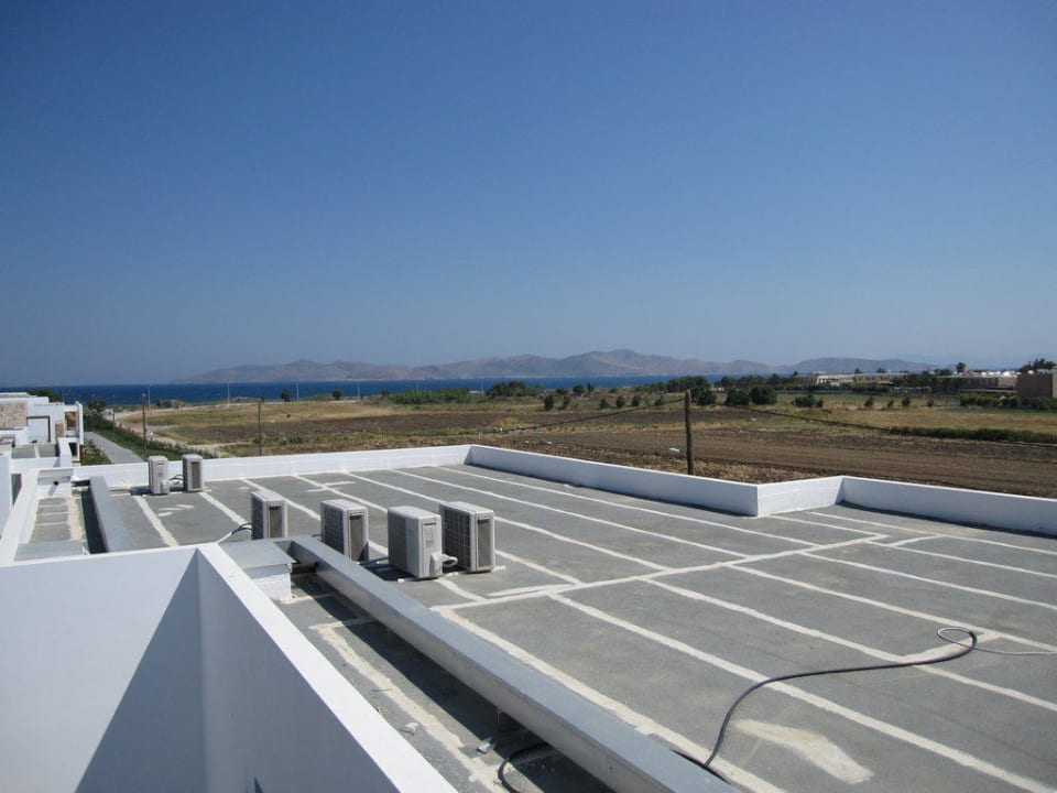 Blick vom 3. Stock in das platte Land TUI BLUE Palazzo del Mare