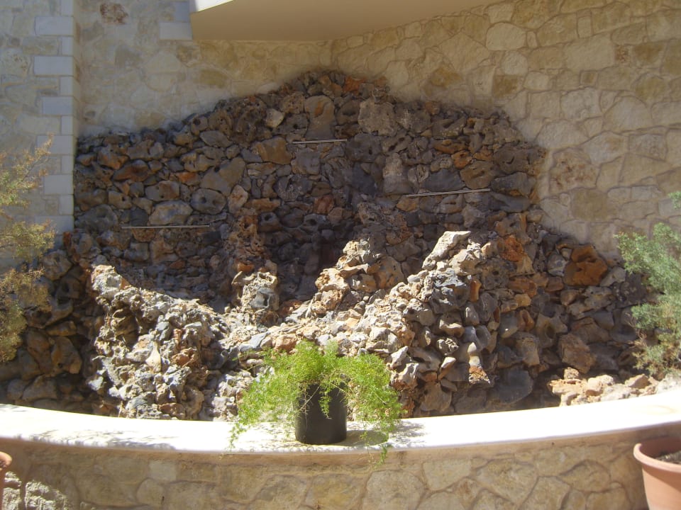 Nette Steingruppierungen im Außenbereich Cactus Royal