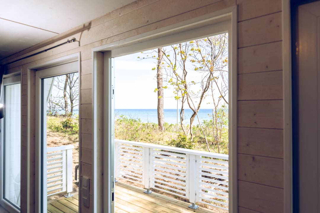 Ausblick Regenbogen Ferienanlage Göhren