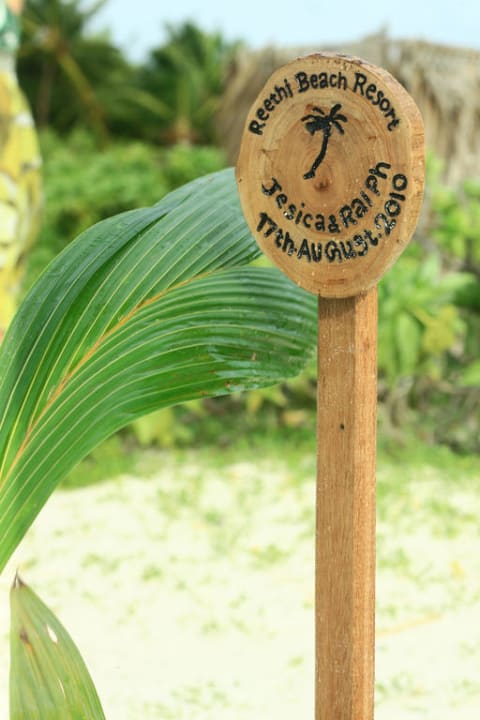 Unsere Hochzeitspalme  NH Collection Maldives Reethi Resort