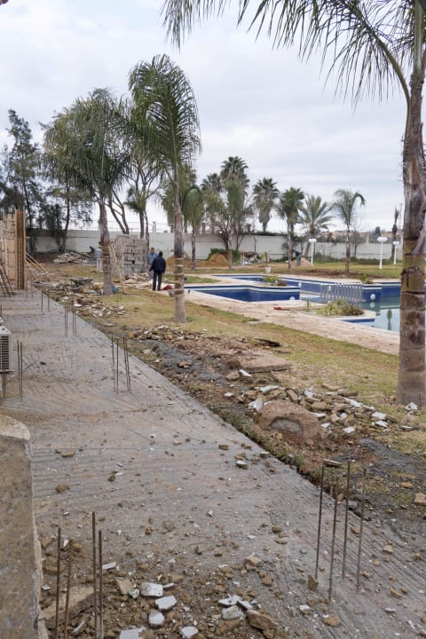 Blick auf den Pool Zaki Suites Hotel & Spa