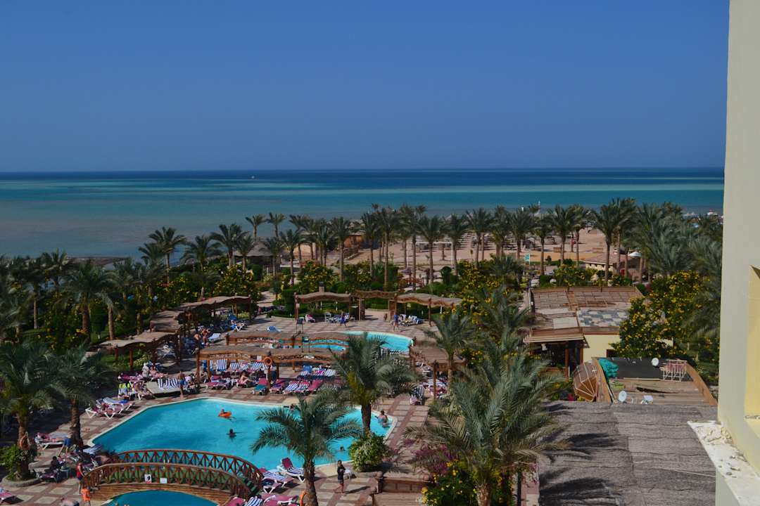 Вид с балокна 5 этажа Riviera Aqua Park Resort