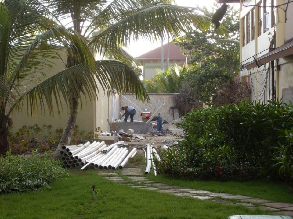 Baustelle Wellness-Bereich Hotel Grand Palladium Palace Resort, Spa & Casino