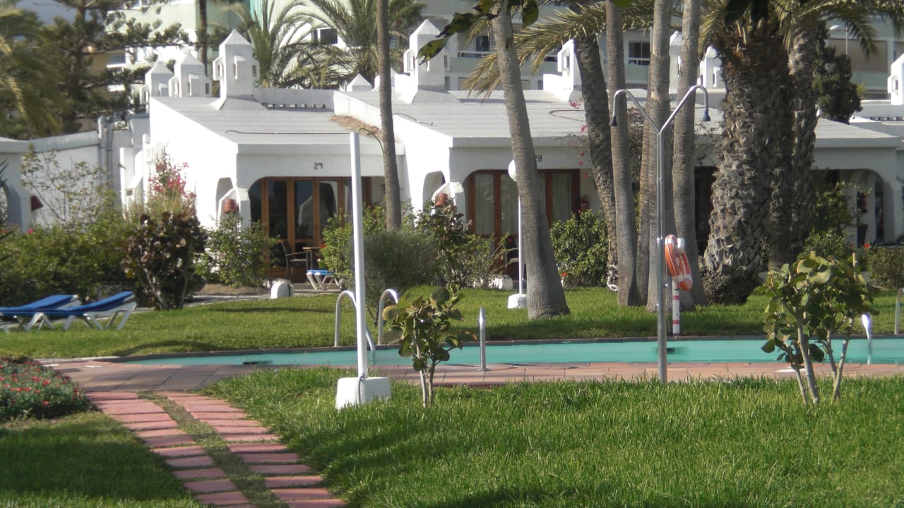 Gartenanlage Sahara Beach Club