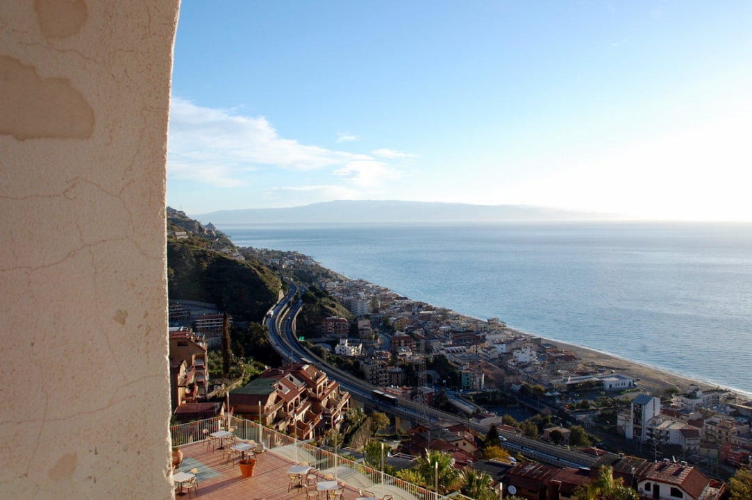 Blick auf Kalabrien Hotel Olimpo