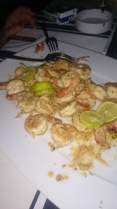 Scampi`s im Fischrestaurant frischer Fang  Giftun Azur Resort