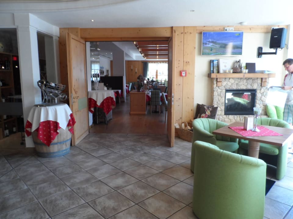 Blick in das Restaurant Hotel Erlebniswelt Stocker