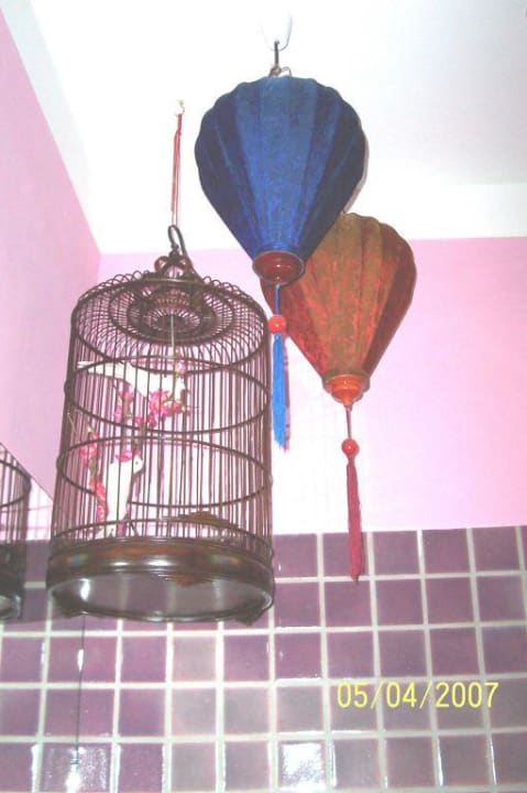 Dekoration im Badezimmer Hotel Shanghai Mansion