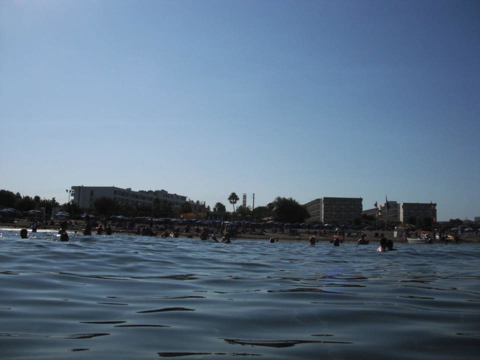 Hotel vom Wasser aus Mitsis Faliraki