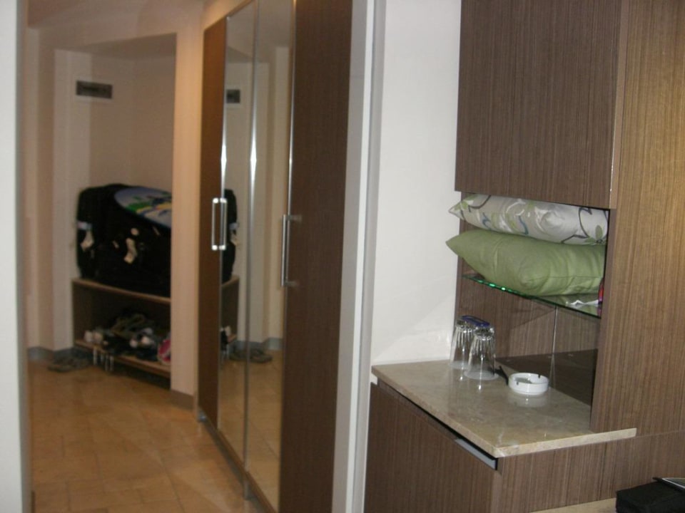 Richtung Zimmertür Blue Waters Club