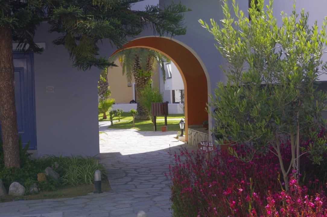 Anlage Rundgang Atlantica Marmari Beach