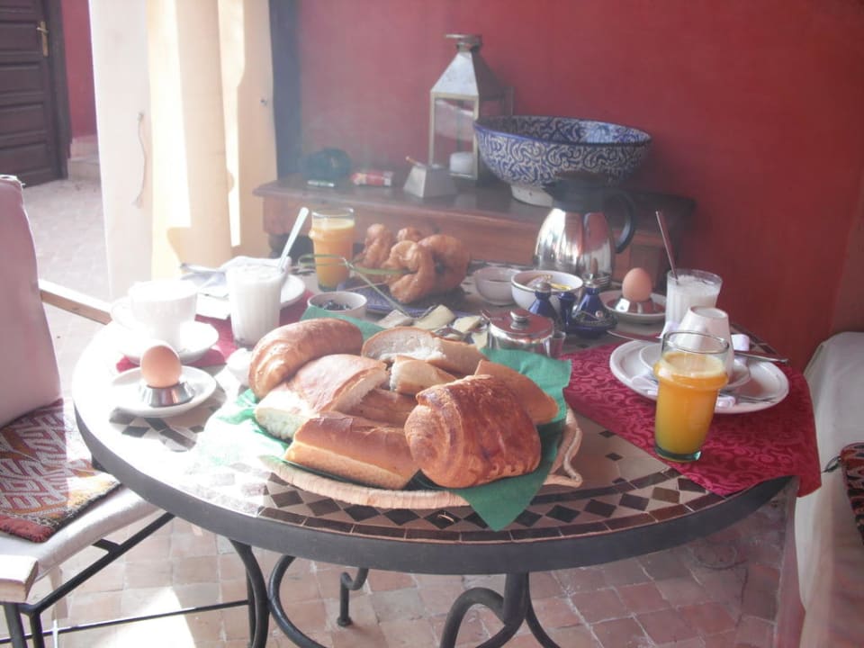 Frühstück Hotel Riad Honey