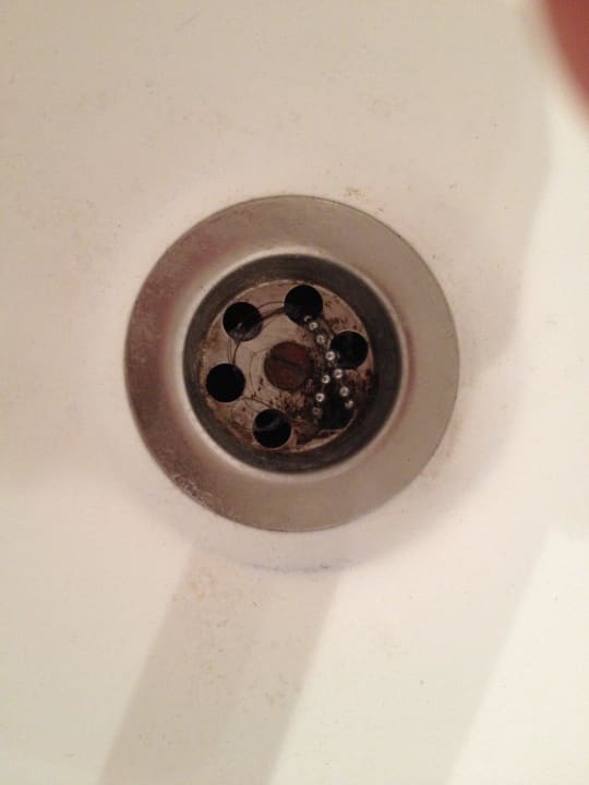 Ausfluß der Badewanne  Hotel Neptunia Skanes