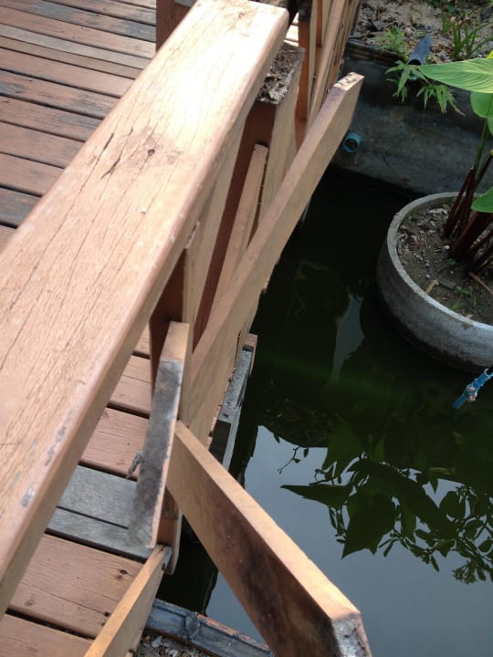 Brücke Einsturzgefahr Bandara Resort & Spa Samui