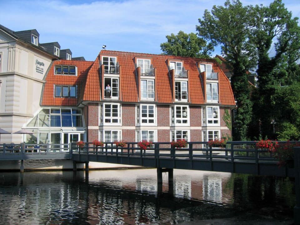 Kleiner Teil des Hotels Bergström an der Ilmenau Bergström Hotel Lüneburg