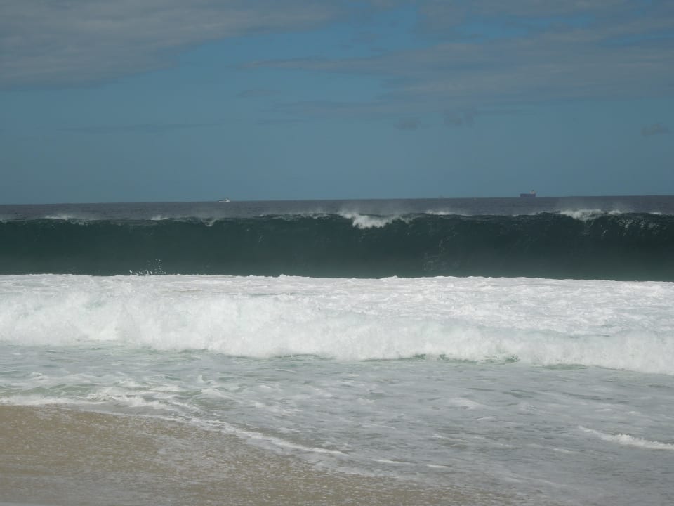 Hohe Wellen am Strand Hotel PortoBay Rio de Janeiro