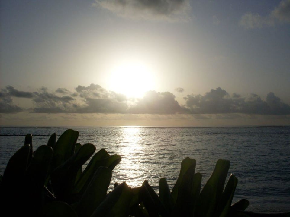 Superschöne Sonnenuntergänge trotz Regenzeit Summer Island Maldives