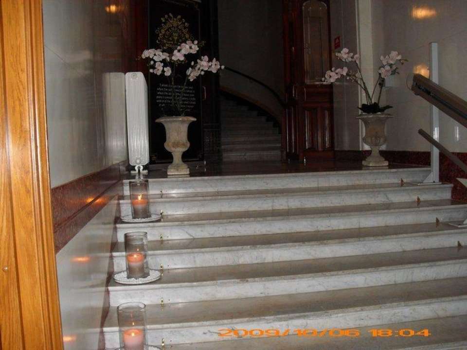 Aufgang zur Lobby Hotel Drottning Kristina Stureplan