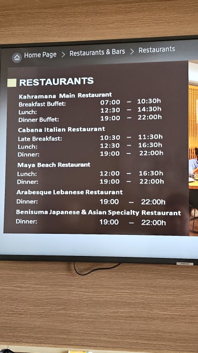 Gastro Steigenberger Resort Ras Soma