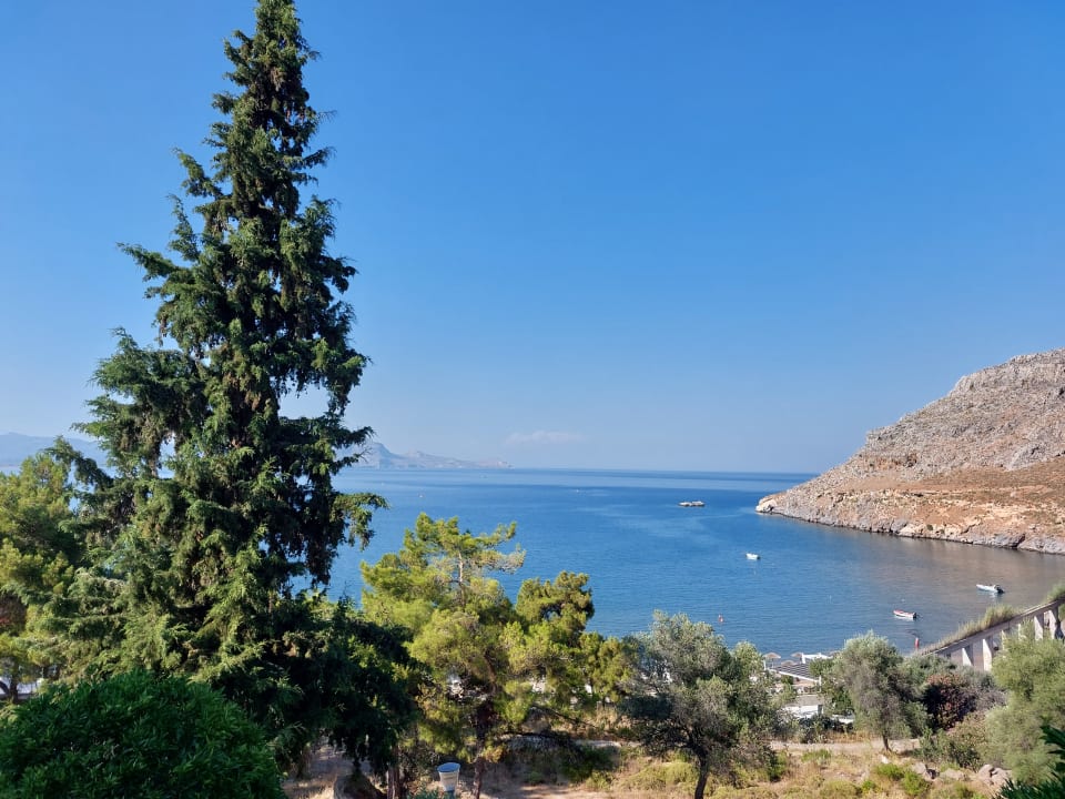 Ausblick Lindos Mare, Seaside Hotel
