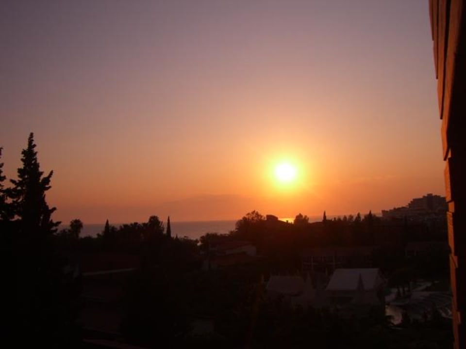 Sonnenuntergang Hotel Sirma