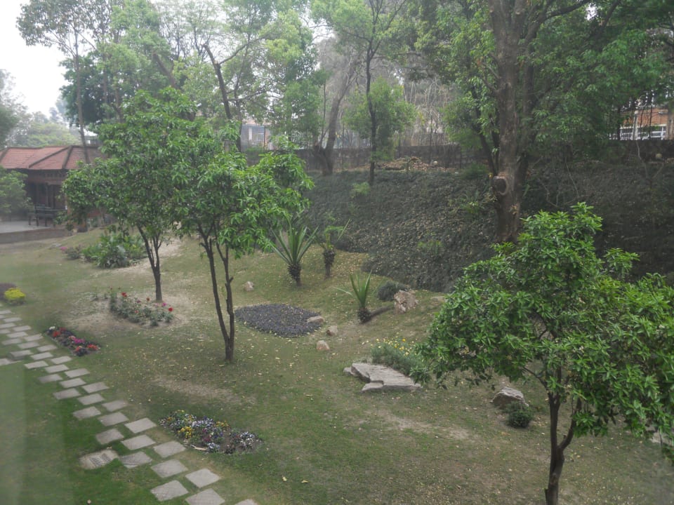 Blick aus unserem Zimmer Himalaya Hotel