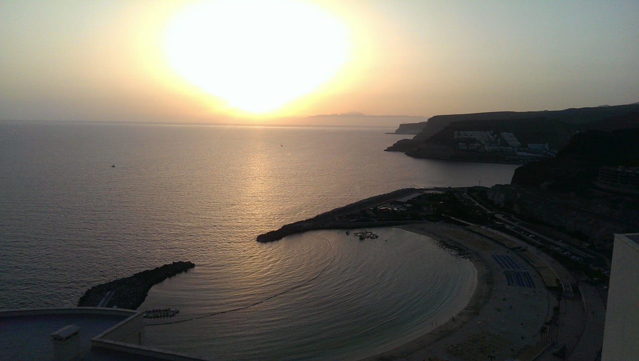 Sonnenuntergang Hotel Riu Vistamar