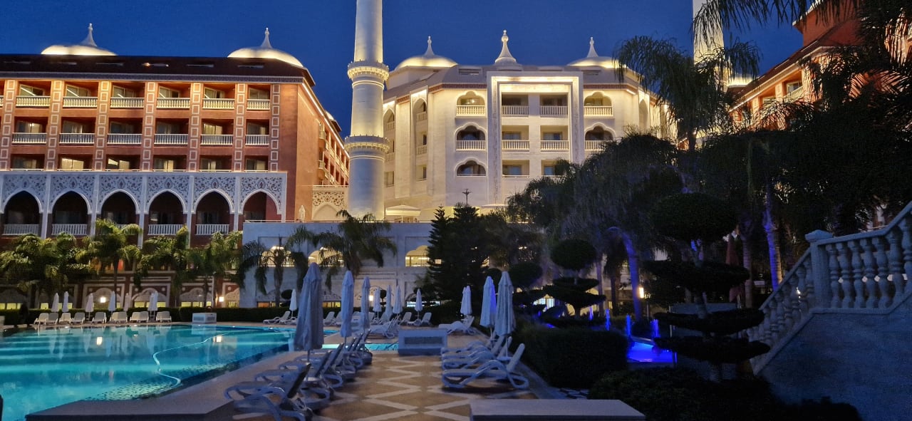 Ausblick Royal Taj Mahal Hotel