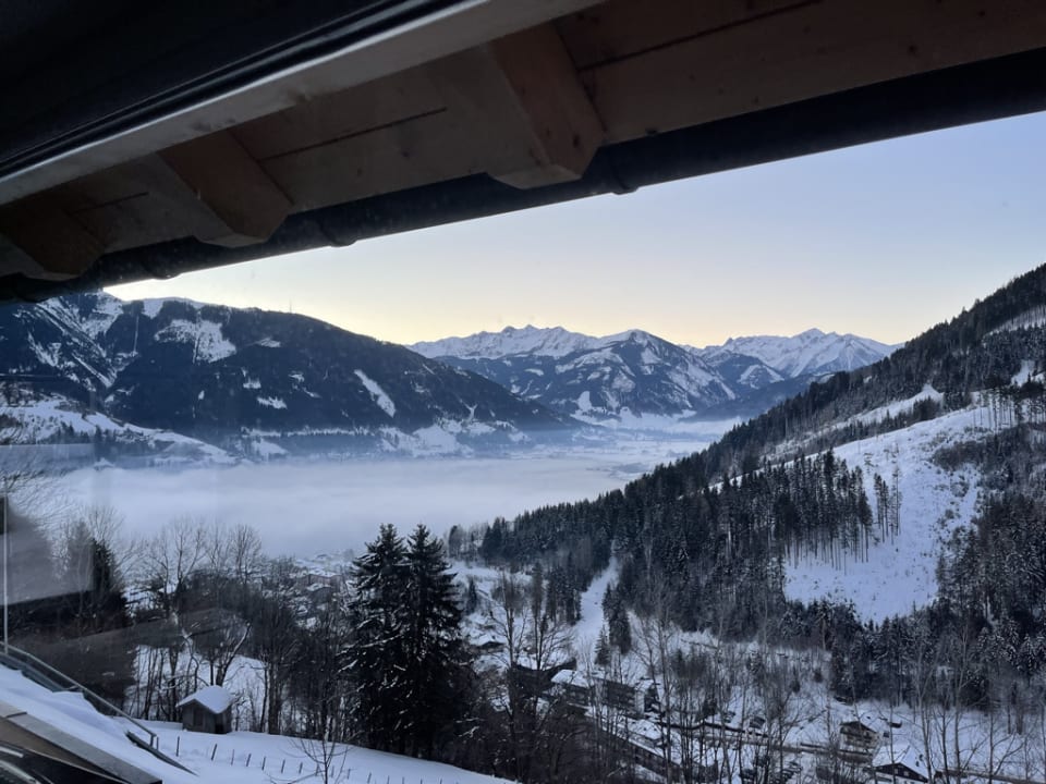 Ausblick der Sonnberg - Alpinlodges Zell am See