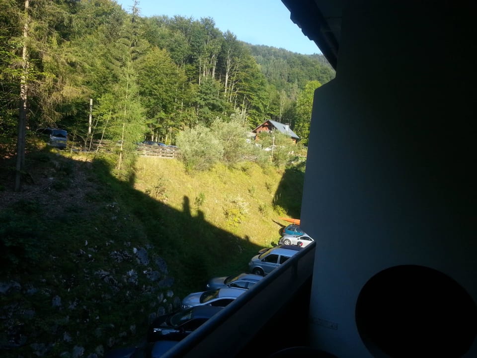 Blick vom Balkon Appartementhotel Dachsteinblick