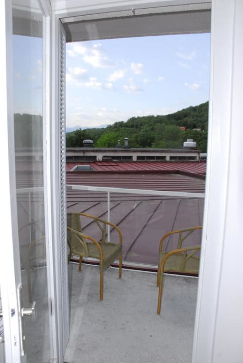 Ausblick auf den Balkon Hotel Omišalj - Adriatic