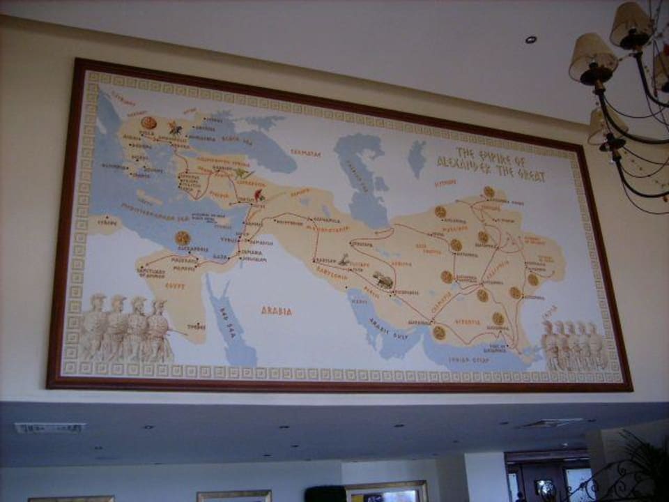 Bild in der Lobby Alexander The Great Beach Hotel