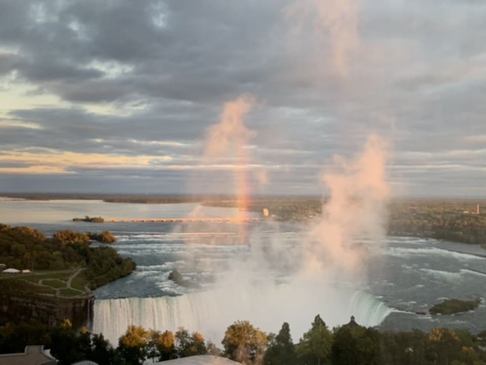 Ausblick Hilton Niagara Falls / Fallsview Hotel & Suites