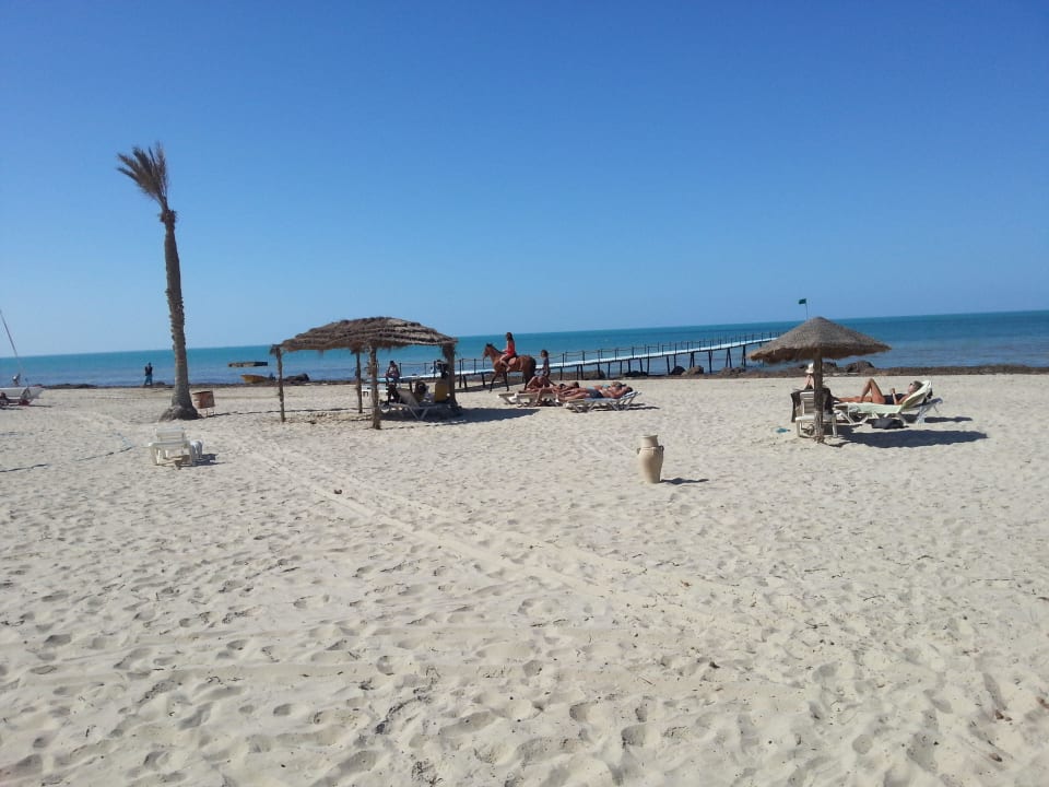 Ausblick zum Meer Hotel Sangho Club Zarzis