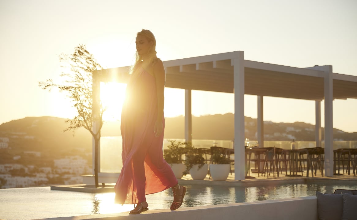 Pool Once in Mykonos - Designed for Adults