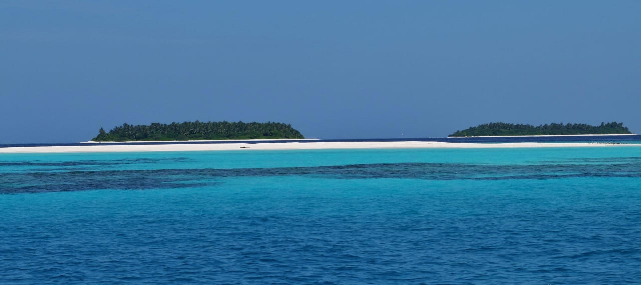 Aussicht vom Bungalow aus NH Collection Maldives Reethi Resort